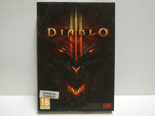 PC Game Diablo 3 2012 Windows Mac DVD-ROM Blizzard Disc w/ Booklet (GA394)