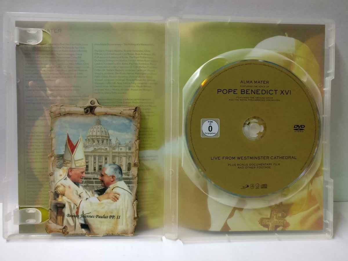 Pope Benedict XVI Live From Westminster Cathedral 2011 EU DVD (CD841)