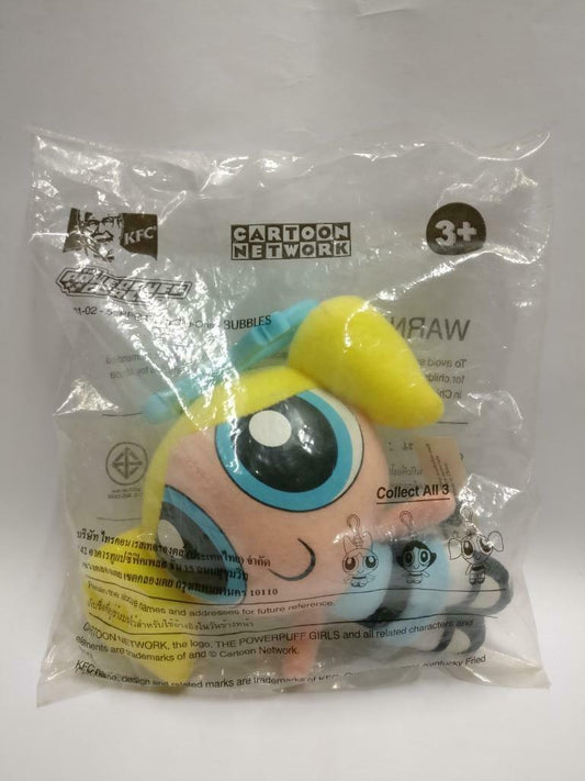 Cartoon Network The Powerpuff Girls KFC Bubbles 5" Plush Soft Toy F/S (PTY029)