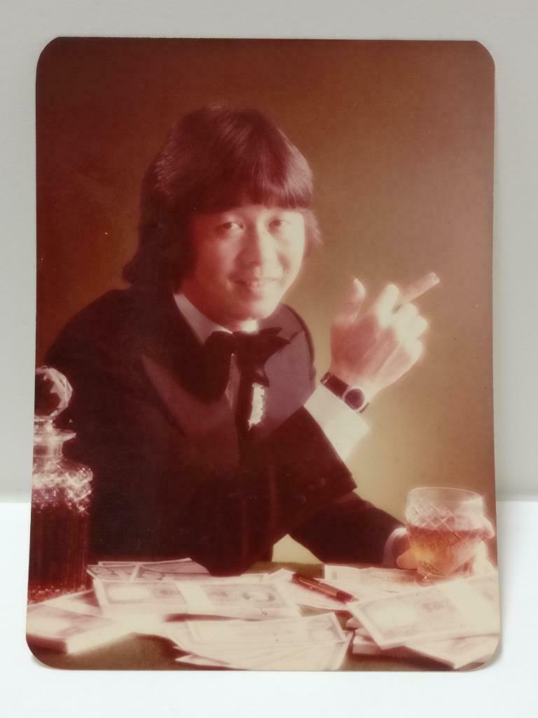 Vintage Hong Kong Actor Ricky Hui Xu Guan Ying 许冠英 許冠英 Photo F/S (P069)