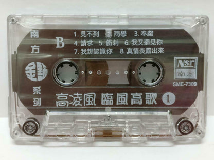 Taiwan Gao Ling Feng 高凌风 姑娘的酒渦 卡帶 磁帶 2001 Rare Malaysia Chinese Cassette (CT421)