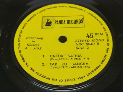 Malay Ahmad Jais Orkes Salayang Pandang Surat Mesra Singapore 7" EP 45 RPM EP347