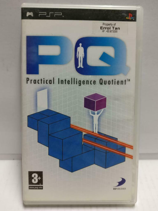 PSP Practical Intelligence Quotient 2005 With Booklet Austria Game Disc (GA336)