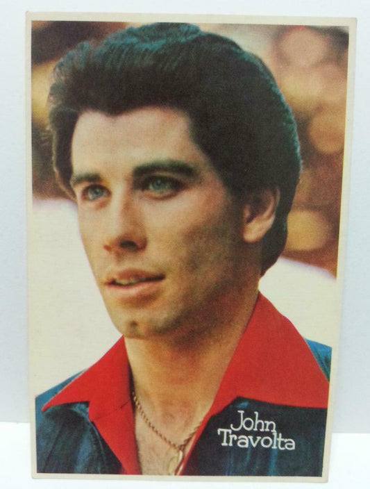 Rare John Travolta Photo Bangkok Thailand Postcard (AC071)