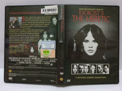 Exorcist II The Heretic Horror Movie Rare 2002 Taiwan DVD Eng Sub R3 (DVD051)