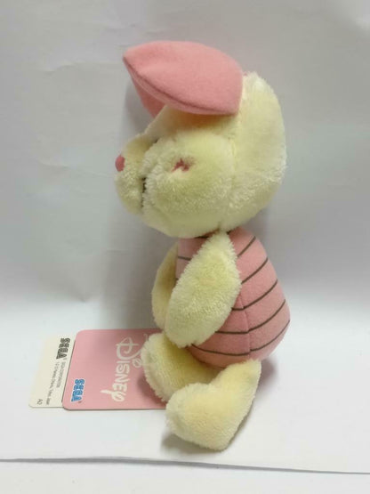 Disney Winne The Pooh & Piglet 7" Plush Soft Toy F/S (PTY047)