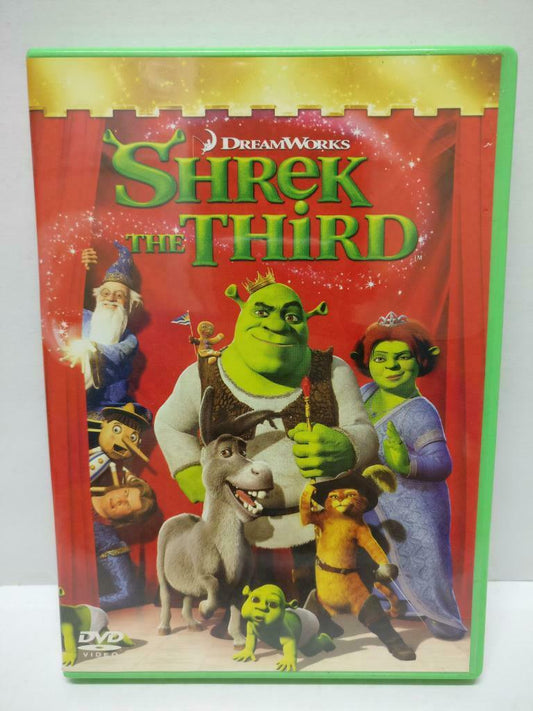 LK888 Cartoon Movie Shrek The Third 2007 Rare Singapore DVD (DVD010)