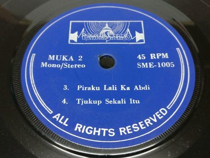 Malay Tetty Kadi & Band 4 Nada Ding Dong Dang Psych Garage Singapore 7" (EP396)