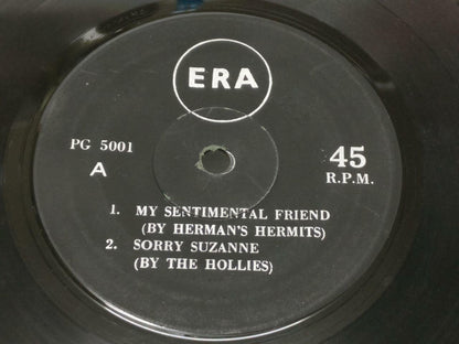Herman's Hermits The Hollies Rare Cover & Label Singapore 7" EP  (EP021)