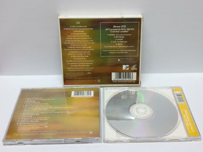 LK888 Ricky Martin 2001 Rare Special Edition Singapore CD + VCD (50501) (CD492)