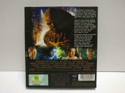 Marvel Movie The Incredible Hulk Edward Norton Singapore Video 2x VCD CD1120 D
