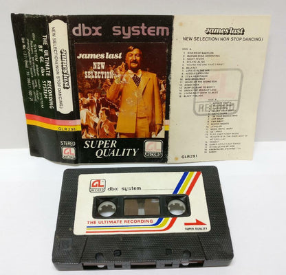 James Last New Selection Non-Stop Dancing Rare Indonesia Cassette (CT177)