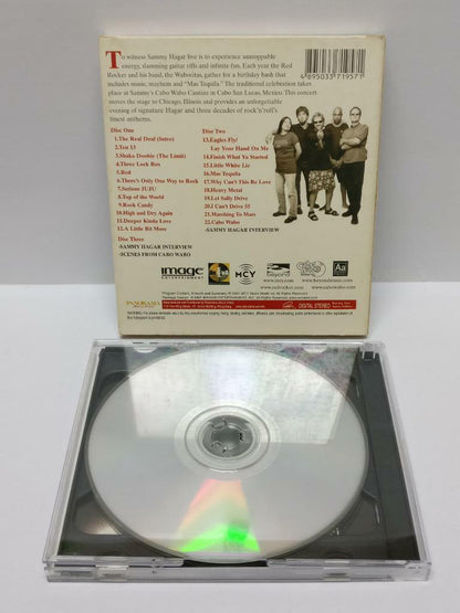 LK888 Sammy Hagar & The Waboritas 2001 Rare Hong Kong 3x VCD (10889) (CD503)