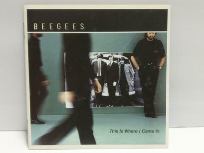 Bee Gees This Is Where I Came In 2001 Rare Singapore English CD (CDS190)