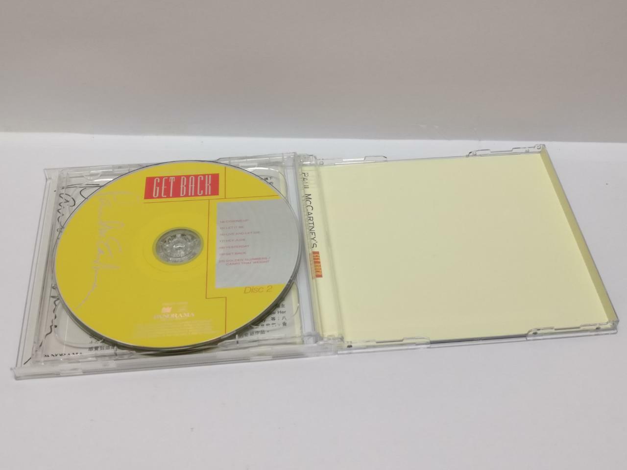 LK888 Paul McCartney Get Back 2001 Hong Kong 2x VCD Video CD (CD453)
