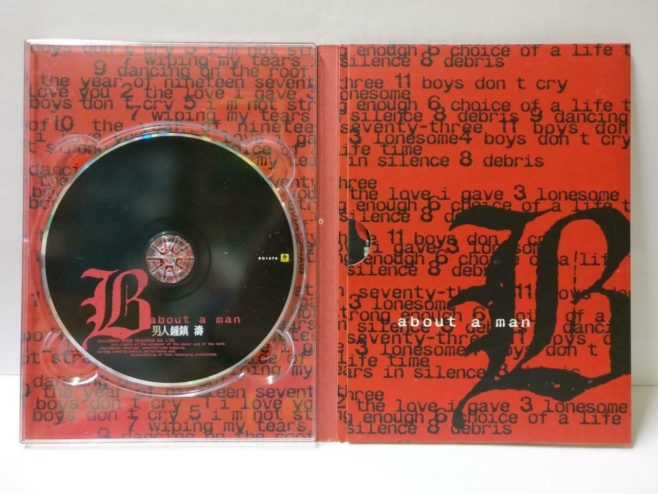 Hong Kong Kenny Bee 锺镇涛 钟镇涛 About A Man 男人 2004 Rare Taiwan DVD (CD864)