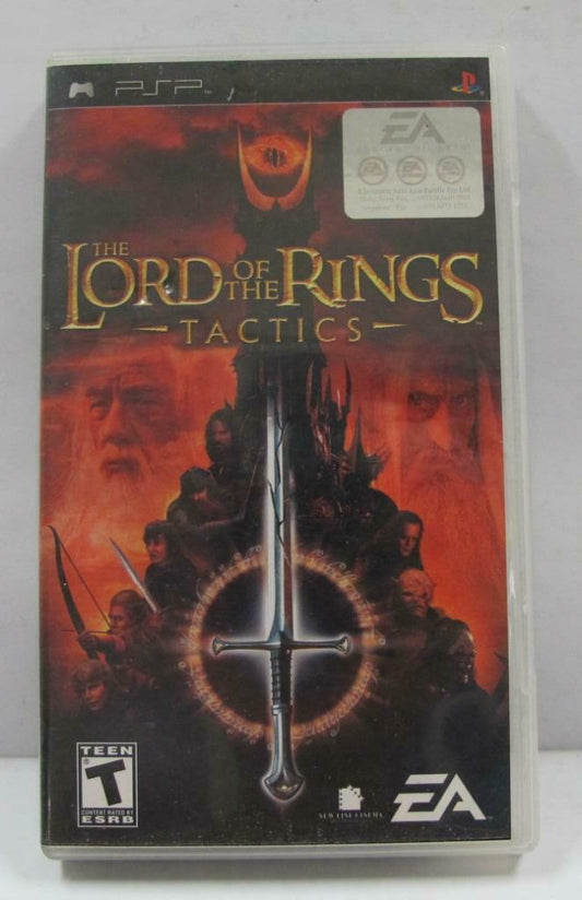 PSP The Lord Of The Rings Tactics 2005 Game Disc (G100)