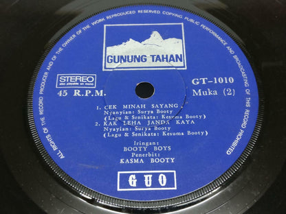 Rare Malay Surya Botty & Booty Boys Psych Garage Malaysia 7" EP 45 RPM (EP401)
