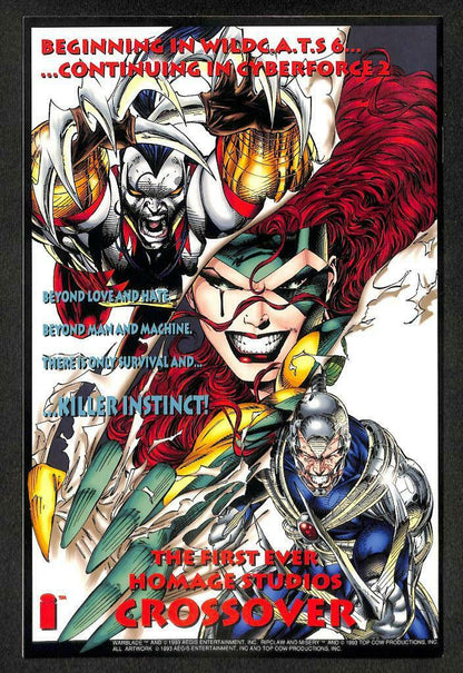 Valiant Image DeathMate February 1993 Animation Cartoon Comic Book (A1738)