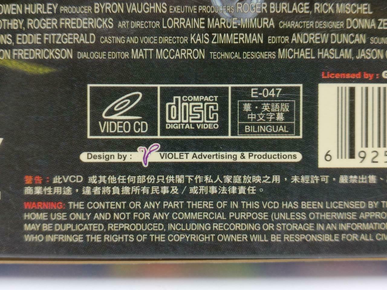 Cartoon Casper Haunted Christmas Ch Sub Hong Kong Video CD 2x VCD CD1112 D