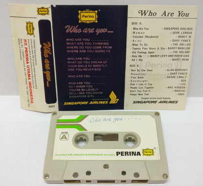 Singapore Airlines John Lennon The Hollies Indonesia Cassette (CT217)