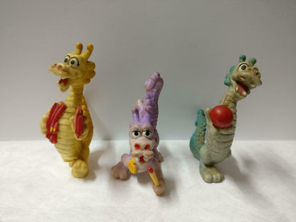 Singapore McDonalds Dragons Chinese New Year Figure Toys x3 Lot F/S FTY012 *15