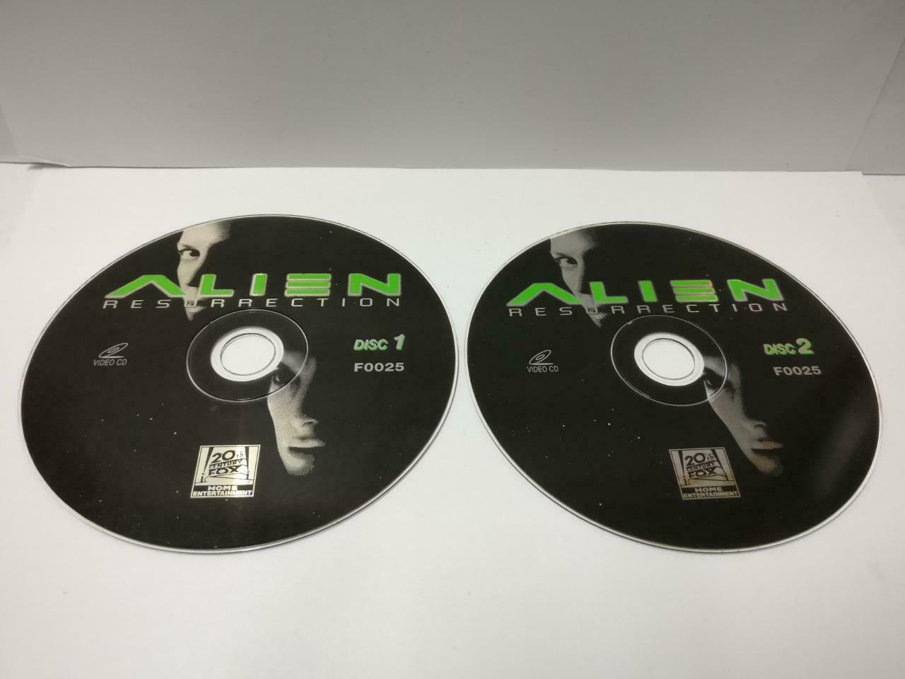 Horror Movie Alien Resurrection Sigourney Weaver Singapore Video 2x VCD CDS569