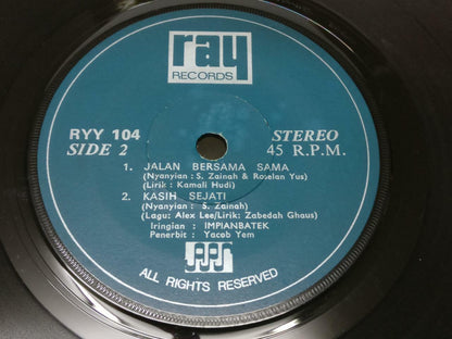 Malay S.Zainah & Roselan Yus & Impianbatek Band Marilah Berpesta 7" EP  (EP326)