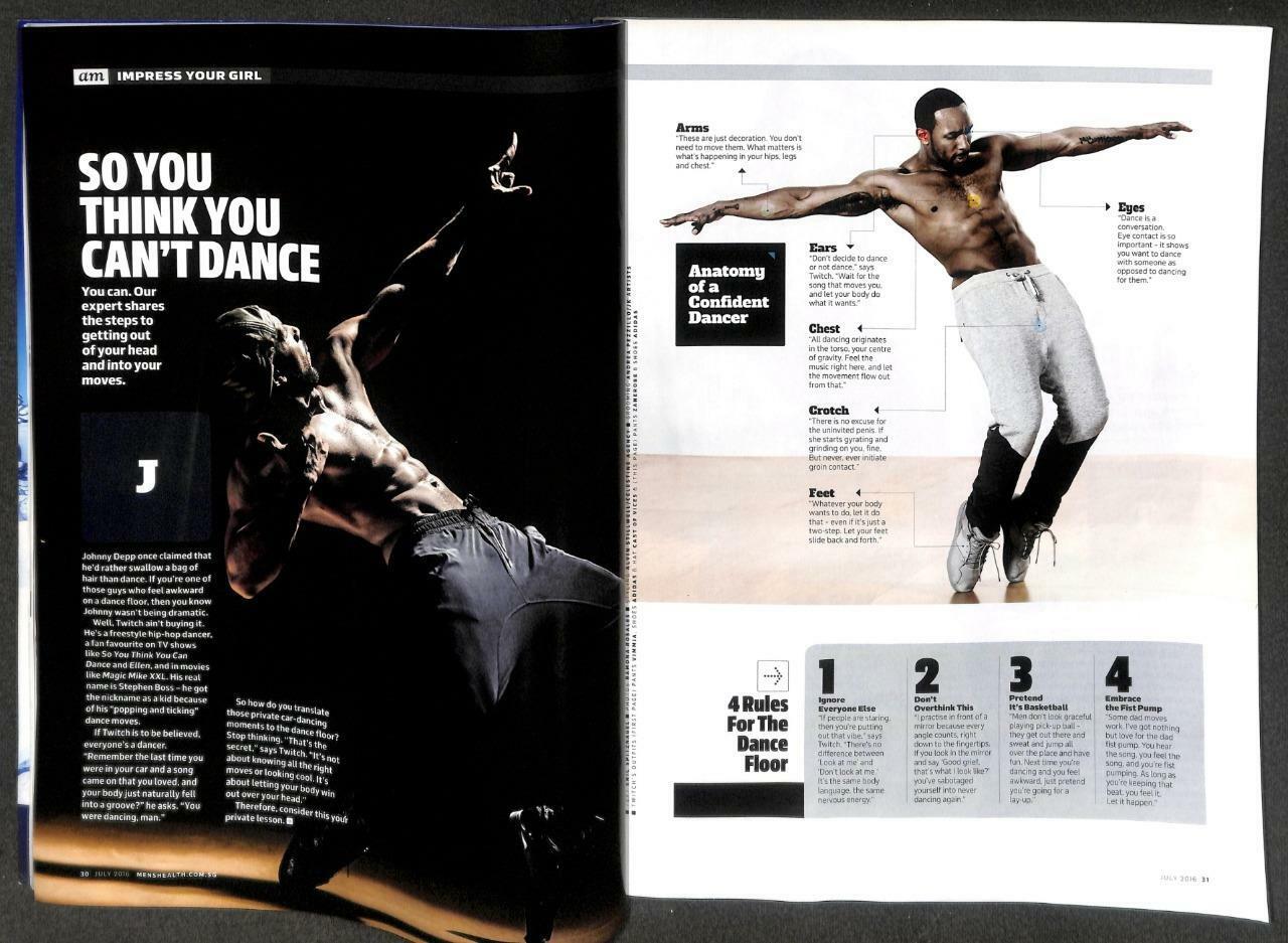 Singapore Men's Health Magazine Beefcake Macho Man MMA Dennis Bermudez M051