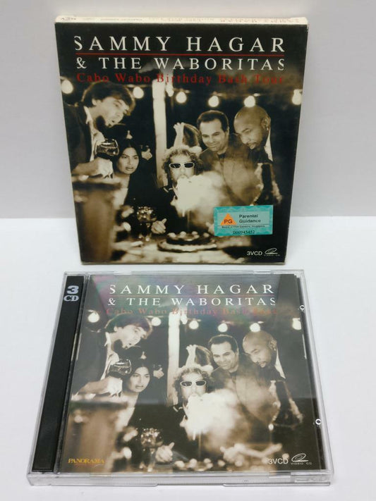 LK888 Sammy Hagar & The Waboritas 2001 Rare Hong Kong 3x VCD (10889) (CD503)