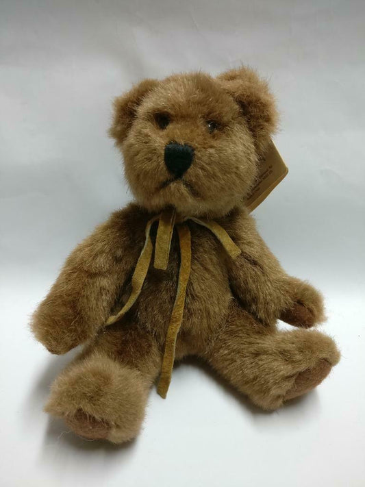 UK RUSS Handcrafted Brown Teddy Bear 6" #1796 Plush Soft Toy F/S (PTY123)