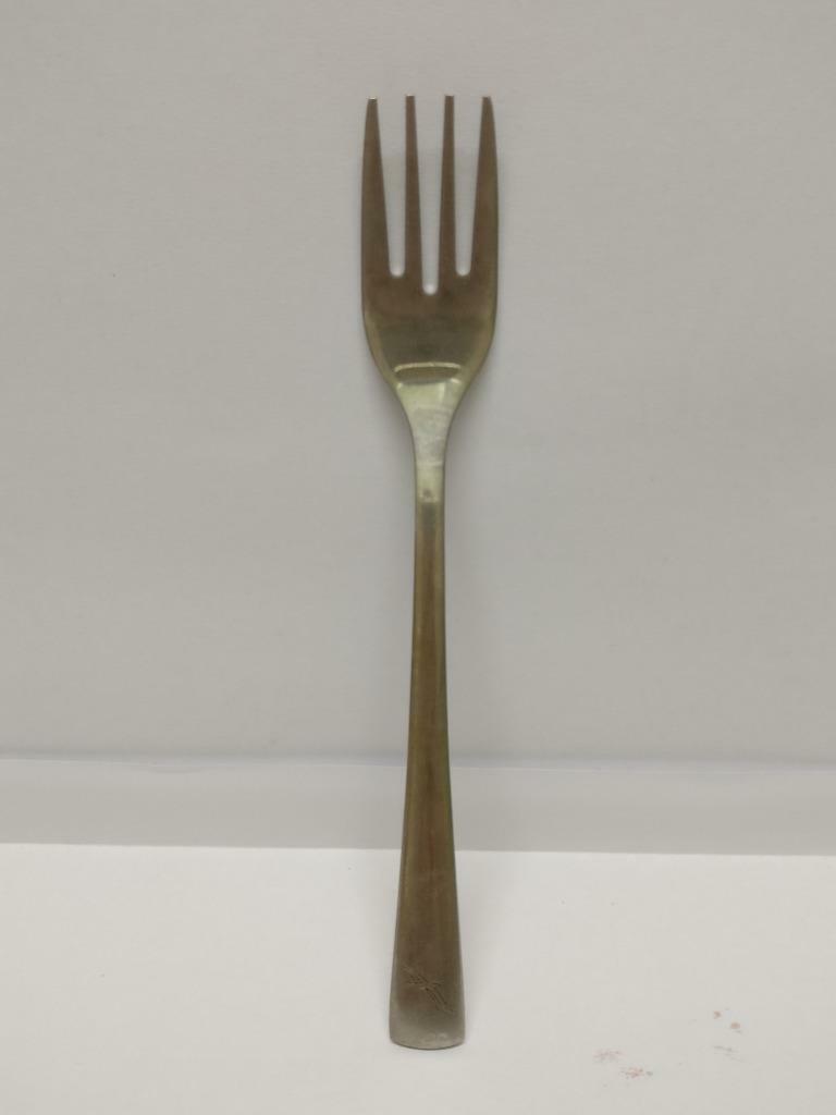 Rare Singapore Airlines SIA Silk Air Stainless Steel Fork F/S  (A2121)