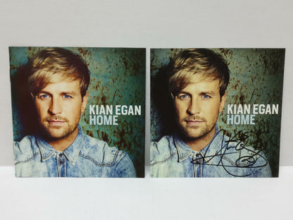 LK888 Westlife Kian Egan Home 2014 EU Mega Rare Autograph CD (82564) (CD537)