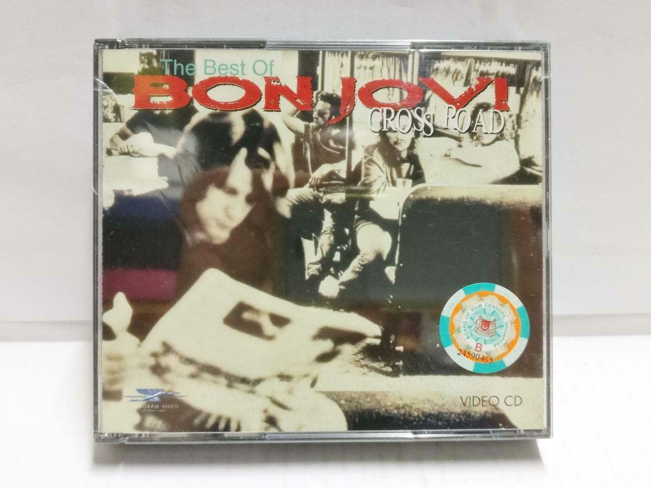 Rare New Sealed The Best Of Bon Jovi Cross Road 1994 Taiwan Video 2x VCD (CD810)