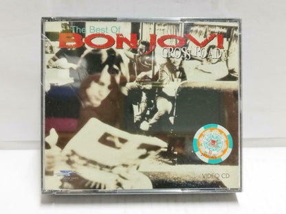 Rare New Sealed The Best Of Bon Jovi Cross Road 1994 Taiwan Video 2x VCD (CD810)