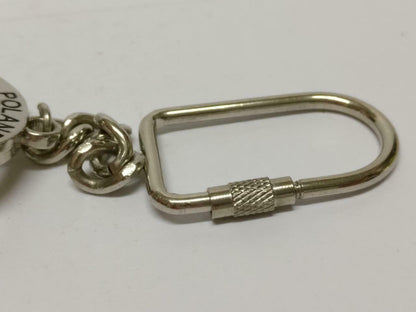 LP888 Vintage Poland Wroclaw Metal Silver Tone Souvenir Keychain Keyring F/S (B694)