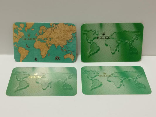 Vintage Rolex 2000 To 2004 Calendar Card x4 F/S (A2418)