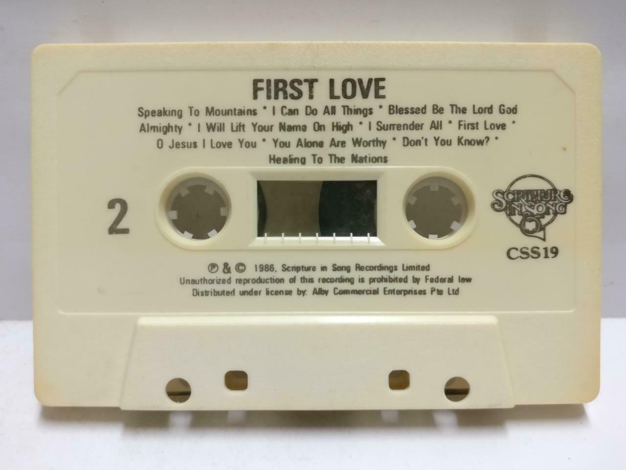 David & Dale 1st Love Christian Worship Jesus God Songs Singapore Cassette CT560