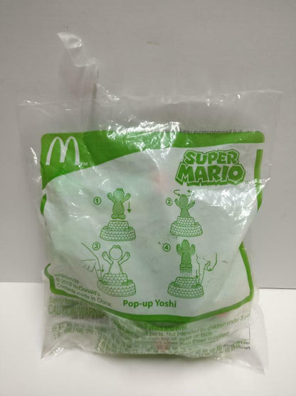 Sealed McDONALDS  Nintendo Super Mario Pop-Up Yoshi 2019 Toy Malaysia F/S PTY170