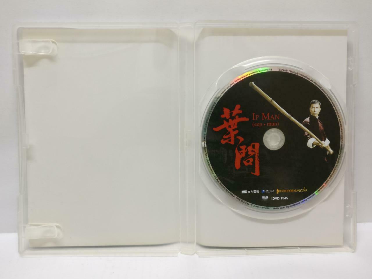 DVD Movie Ip Man 葉問 Donnie Yen 甄子丹 任达华 Rare Singapore English Sub R3 (DVD105)