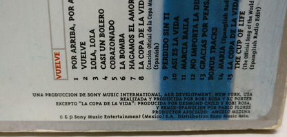 LK888  Ricky Martin Rare Asia CD + Bonus CD (48878) (CD367)