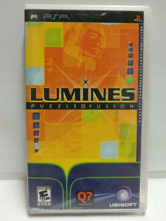 PSP Lumines Puzzle Fusion 2005 With Booklet USA Game Disc (GA339)