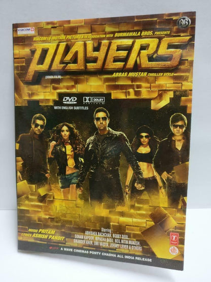 India Bollywood Hindi Thriller Movie Players Abhishek Bachchan 2012 DVD CD1022