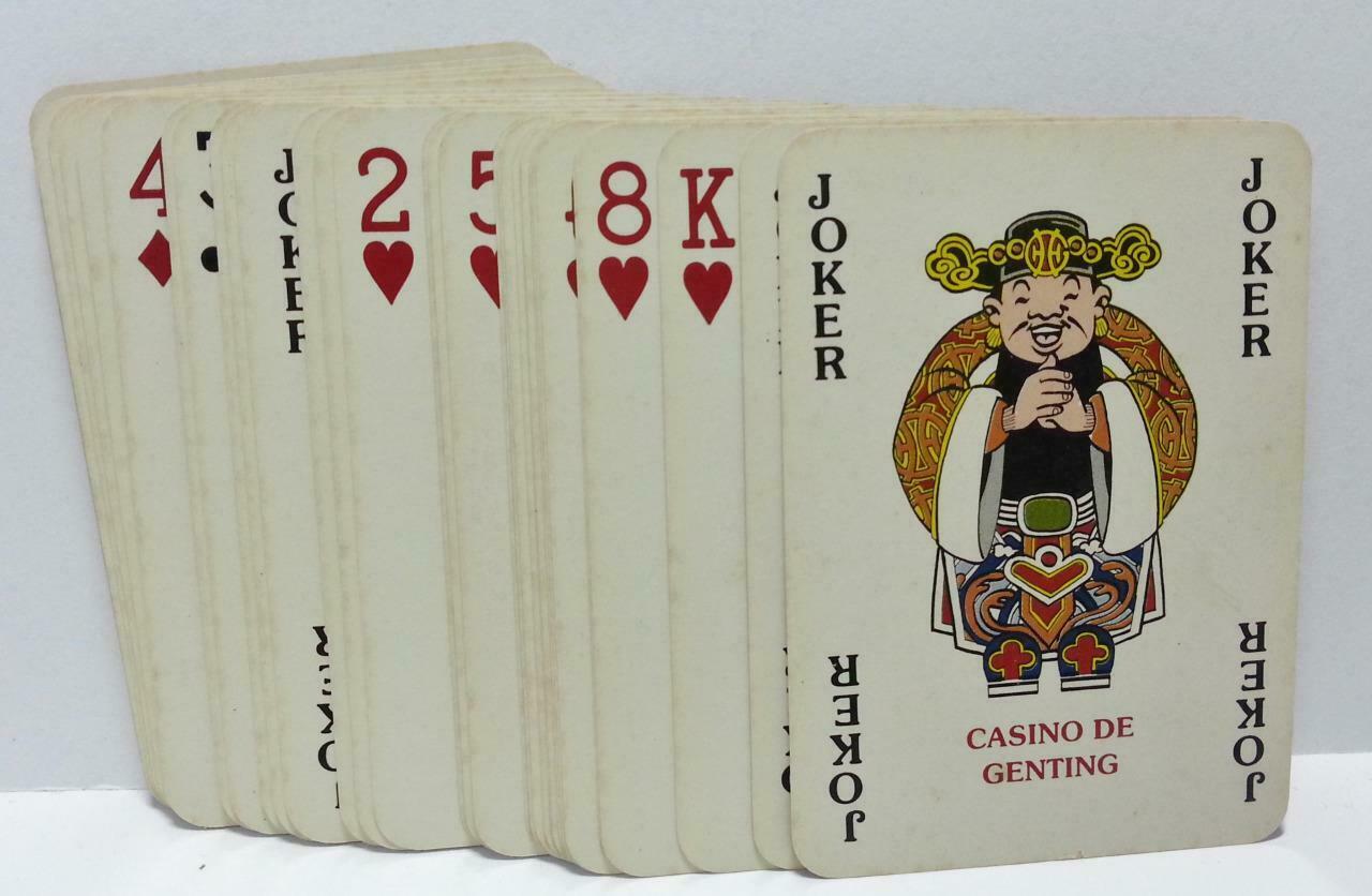 Rare Unsealed Genting Highlands Malaysia New Year Playing Cards Souvenir (A1090)