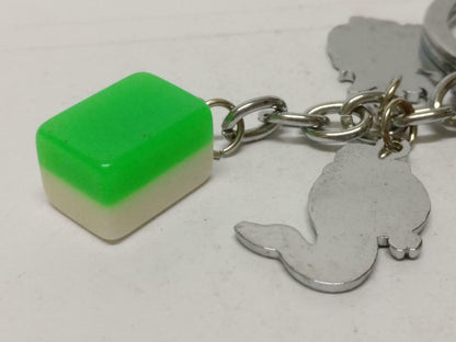 LP888 Cute Horoscope Zodiac Rat Snake Rooster Mahjong Keychain Keyring F/S (B726)