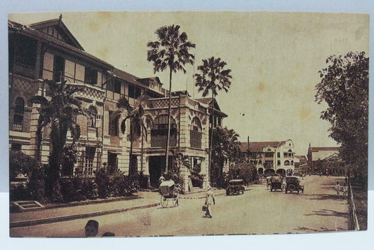 Singapore Historical Building Vintage Singapore Postcard Reprint (AC117)