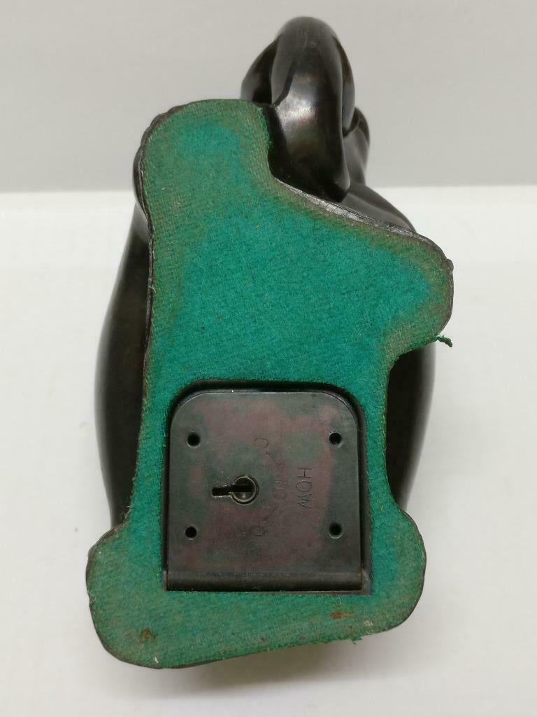Rare 70's Vintage 崇僑銀行 Singapore Chung Khiaw Bank UOB Coin Bank Elephant (A1651)