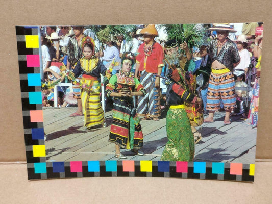 Used LUCKYPIGEON Sinulog Festival Cebu City Jesus Philippines Postcard (C1820)