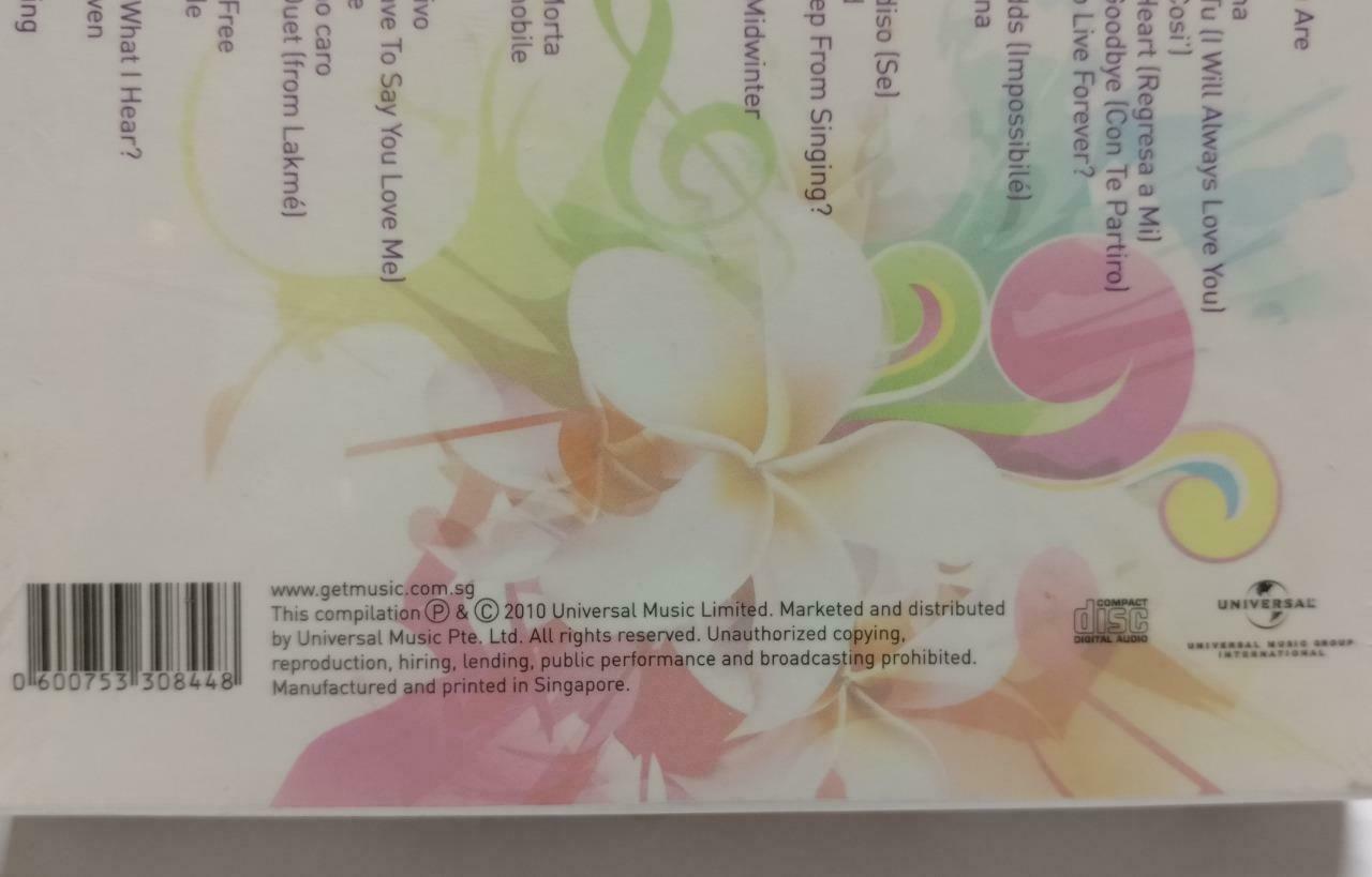 New Various Artists Susan Boyle Sarah Brightman ERA 2010 Singapore 2x CD (CD921)