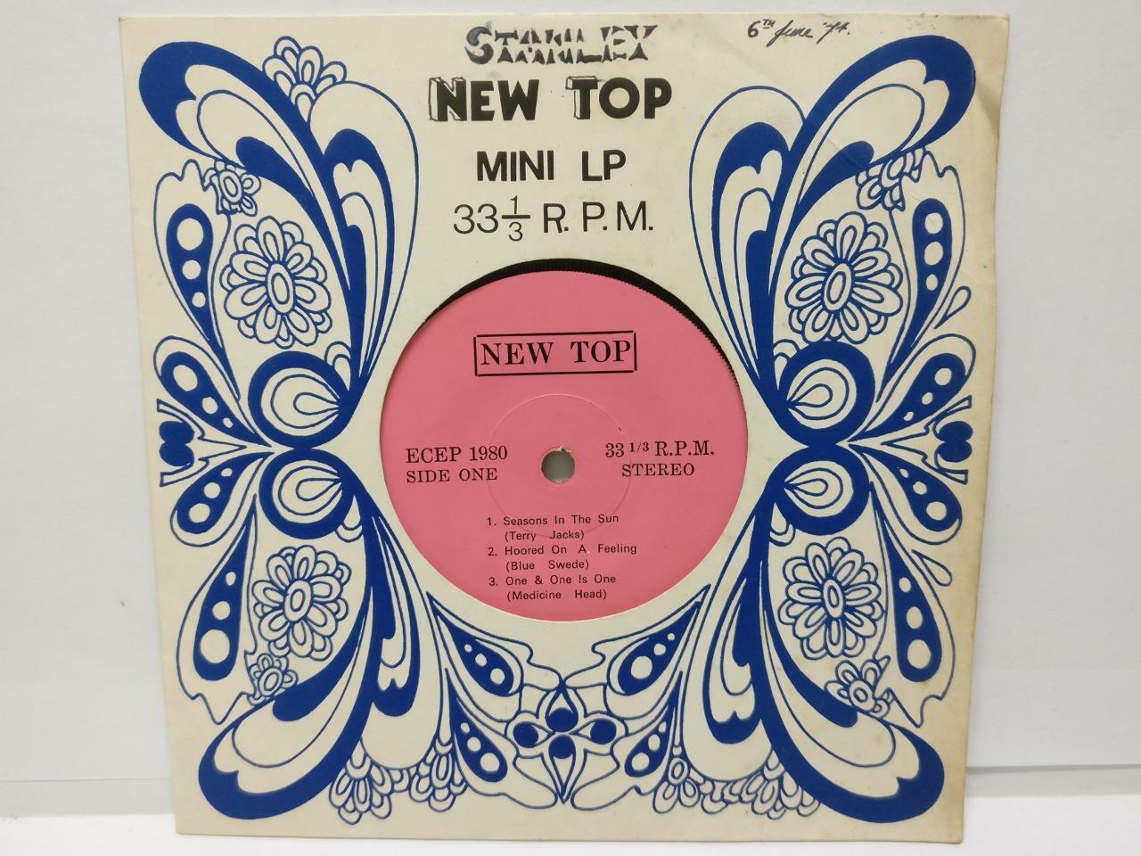 Terry Jacks Medicine Head Grand Funk Rare Singapore New Top 7" EP  (EP092)
